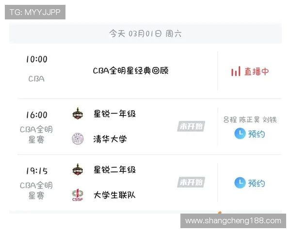 CBA全明星赛直播平台汇总,球迷观看指南一览 CBA全明星赛直播平台汇总,球迷观看指南一览